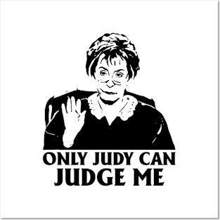 Only Judy Can Judge Me Funny , Judy Tv Show Posters and Art